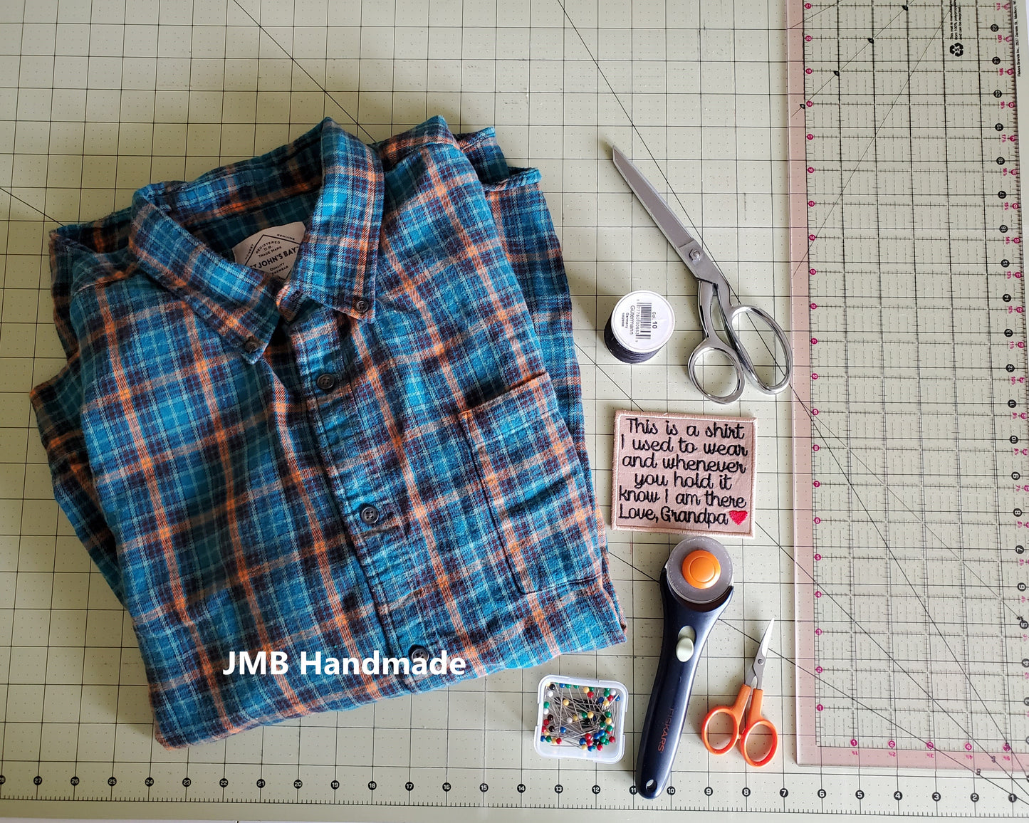 How to Sew a Memory Pillow Out of Shirts Sewing Tutorial - Printable Step-By-Step Instructions / Memory Pillow Pattern