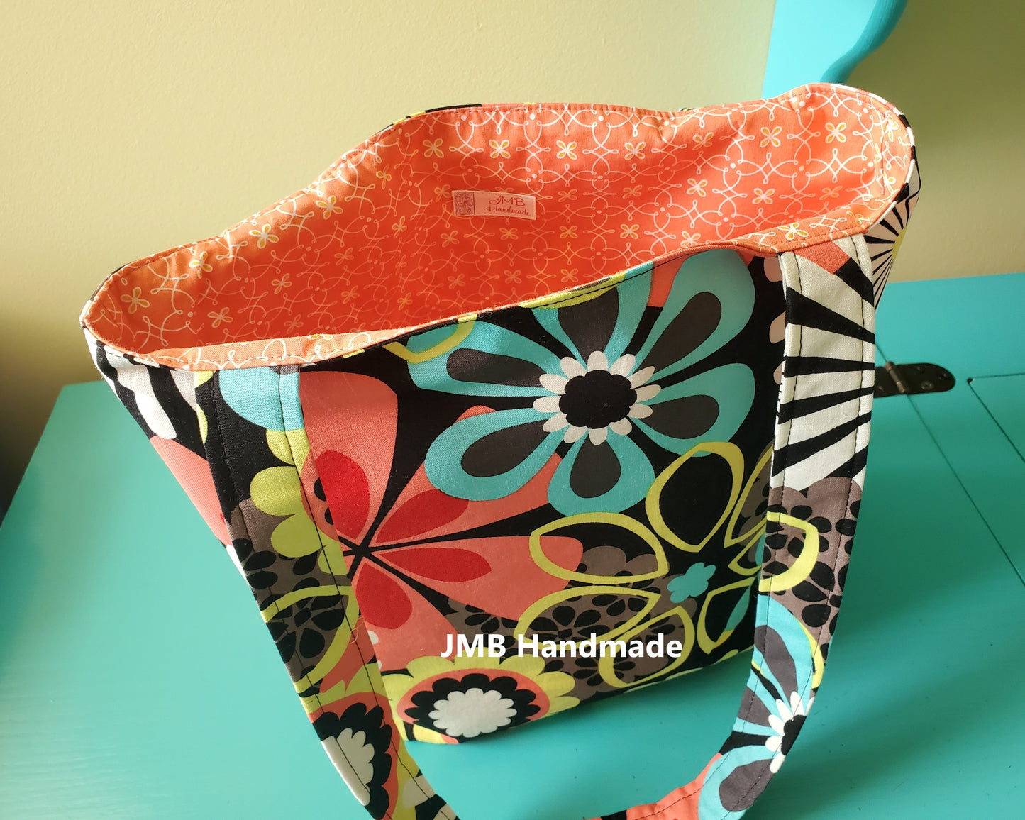 How to Make a Simple Tote Bag Sewing Tutorial / Sewing Printable / Bag Sewing Pattern / Purse Sewing Pattern