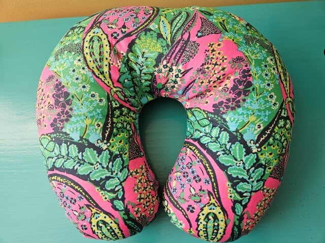 Neck Support Pillow Sewing Tutorial / Neck Pillow Sewing Pattern / DIY Neck Pillow Pattern / Neck Pillow Template Included / PDF Download