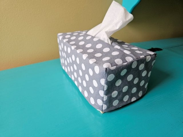 Fabric Tissue Box Cover Sewing Tutorial: Quick DIY Pattern (PDF)