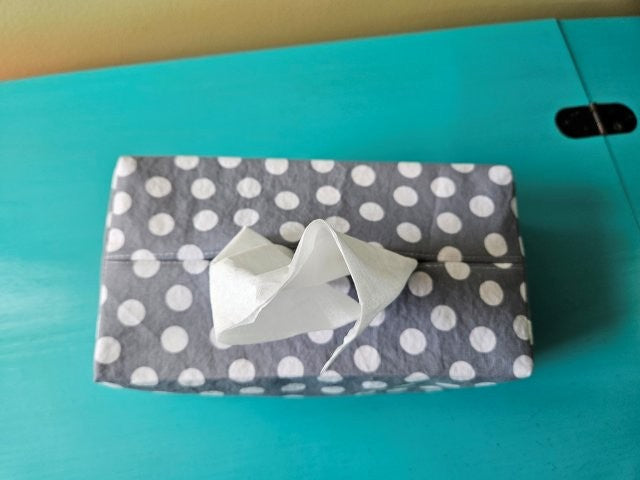 Fabric Tissue Box Cover Sewing Tutorial: Quick DIY Pattern (PDF)