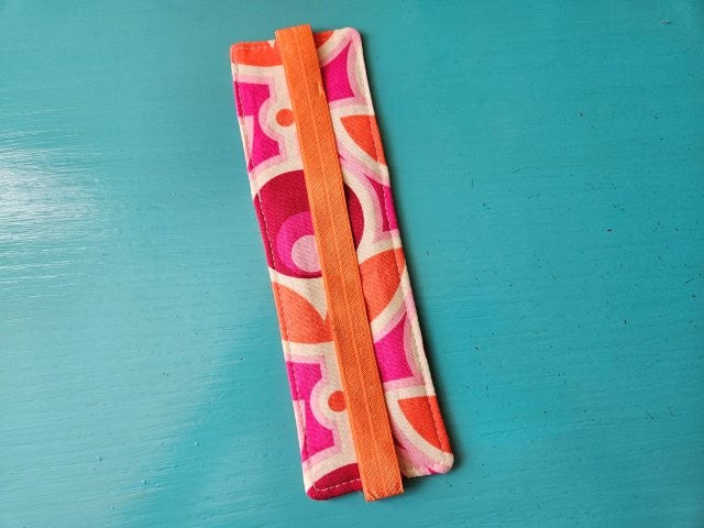 Fabric Bookmark Pen Holder Sewing Tutorial (PDF Pattern)